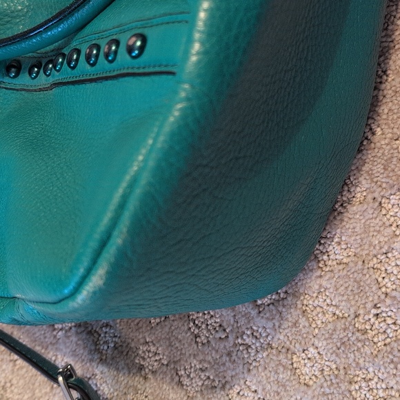 Coach Central Satchel, Pebbled Leather Zip Closure Top Removable Crossbody Strap - Picture 12 of 16